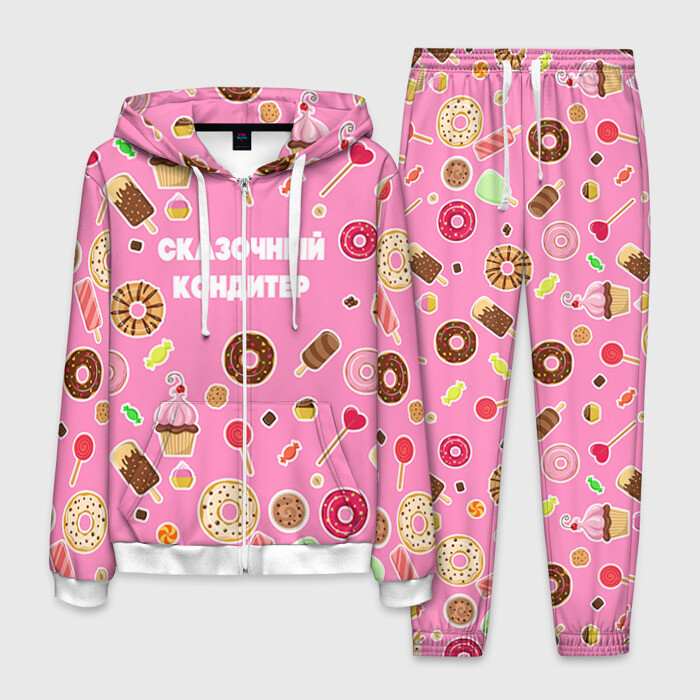 Мужской костюм 3D Повар 7 фото