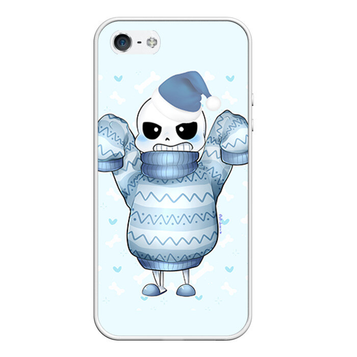 Чехол для iPhone 5/5S матовый Santa Sans фото