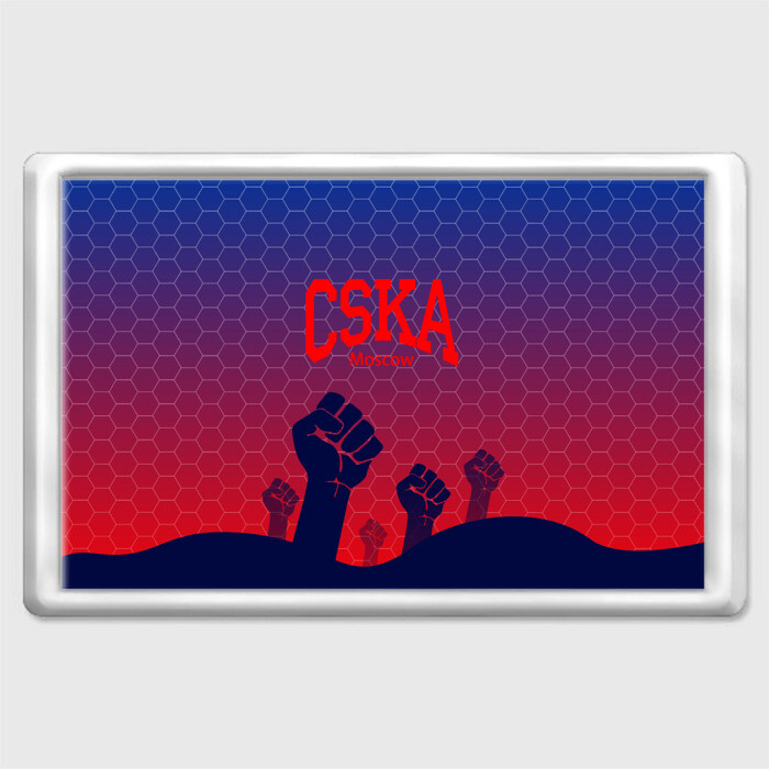 Магнит 45*70 CSKA Msk фото