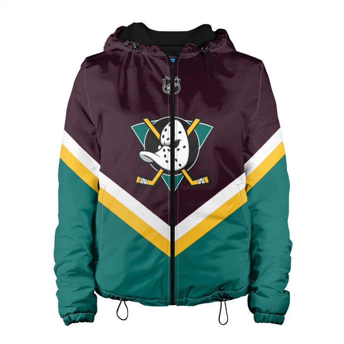Женская куртка 3D Anaheim Ducks фото