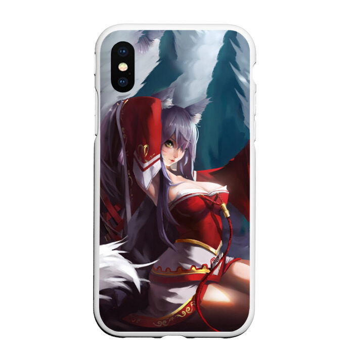 Чехол для iPhone XS Max матовый Ahri Fox фото