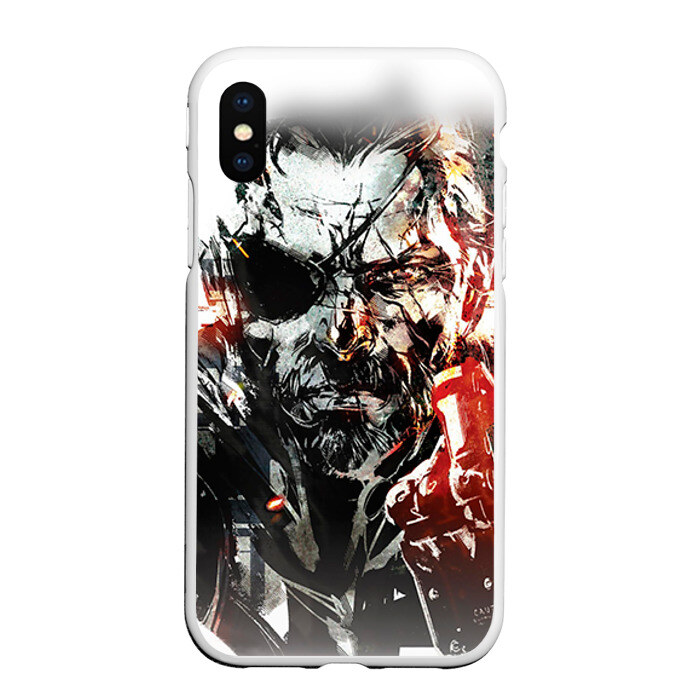 Чехол для iPhone XS Max матовый Metal gear solid 5 фото