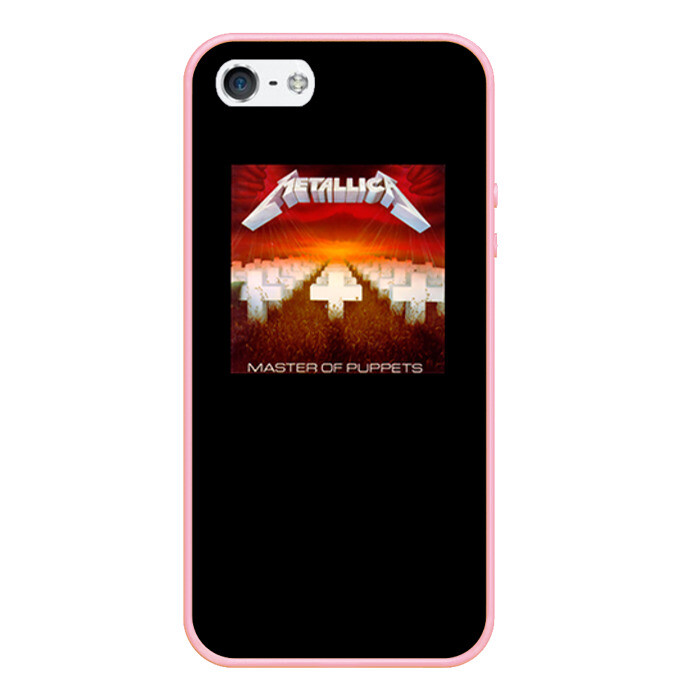Чехол для iPhone 5/5S матовый Metallica 2 фото