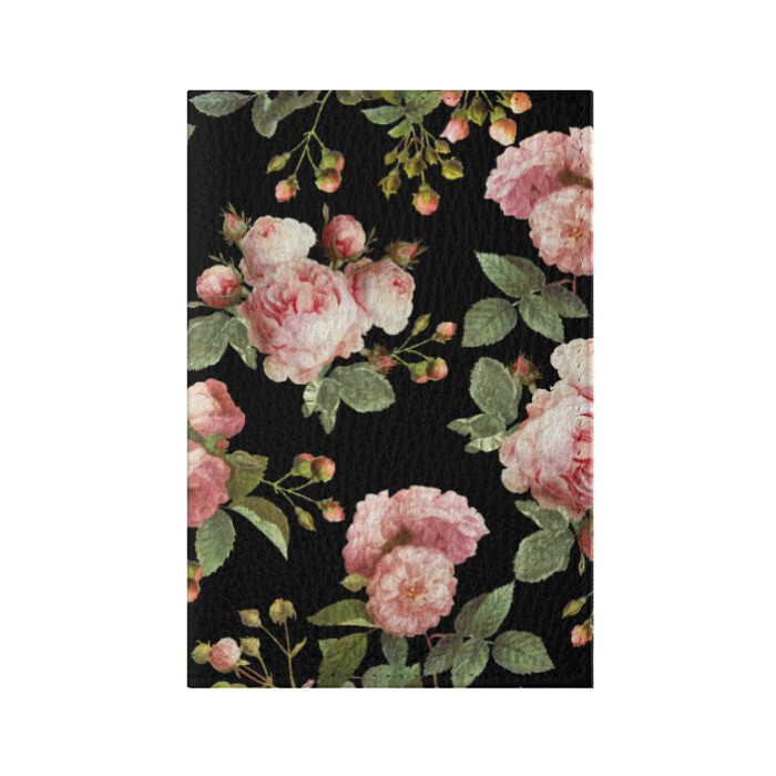 Обложка для паспорта матовая кожа Twenty One Pilots, розы как у Тайлера фото