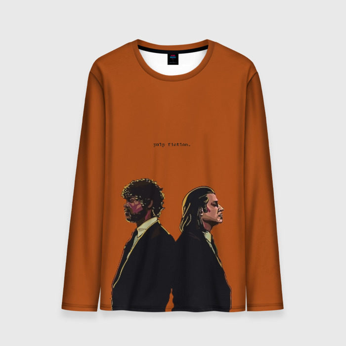 Мужской лонгслив 3D Pulp Fiction фото