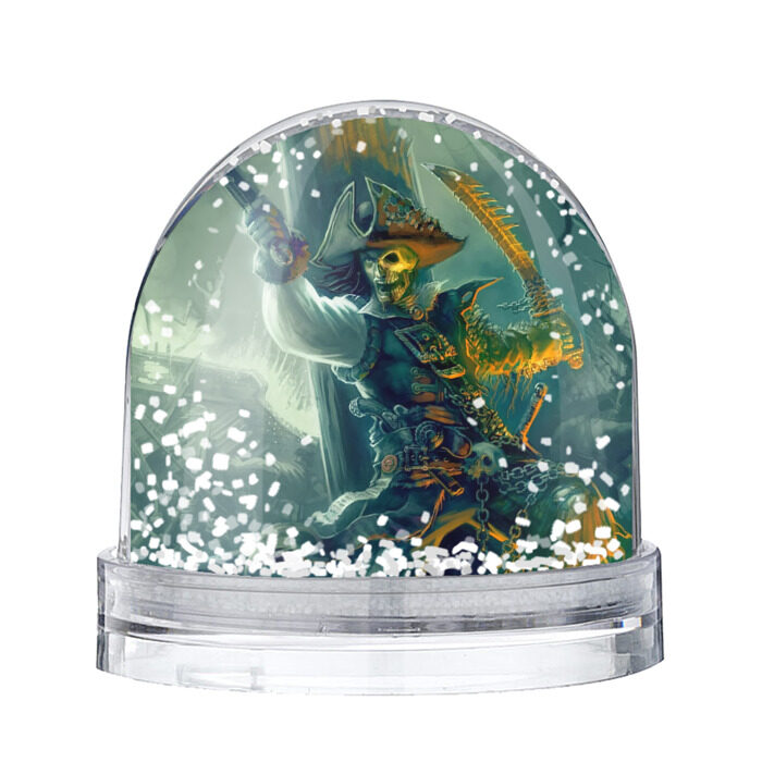 Снежный шар Пират фото