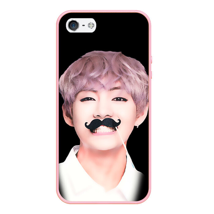 Чехол для iPhone 5/5S матовый Taehyung фото