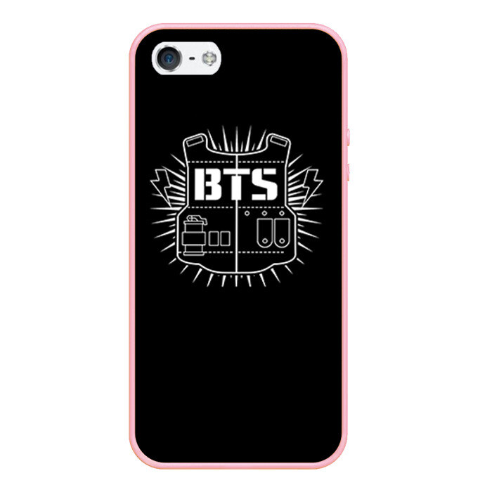 Чехол для iPhone 5/5S матовый Rapmonster фото