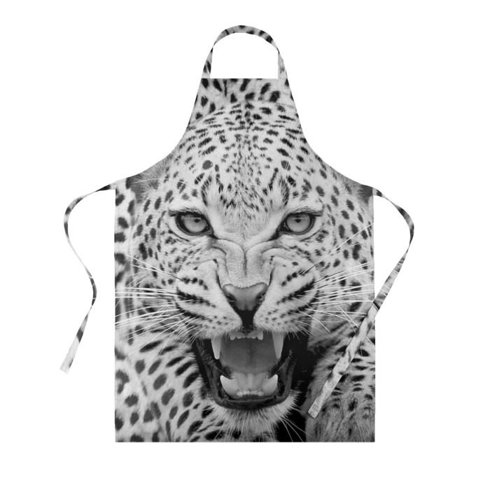 Фартук 3D Леопард фото