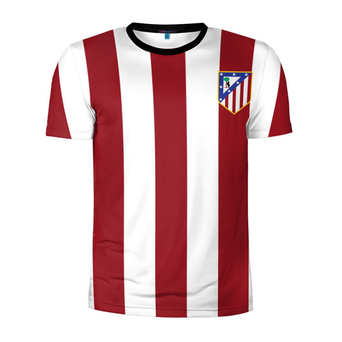 Мужская футболка 3D спортивная Атлетико Мадрид фото