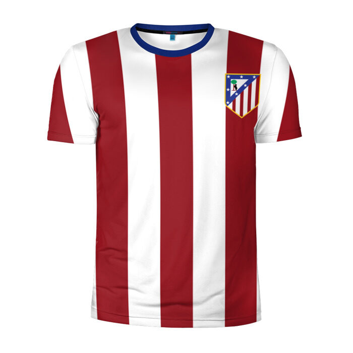 Мужская футболка 3D спортивная Атлетико Мадрид фото