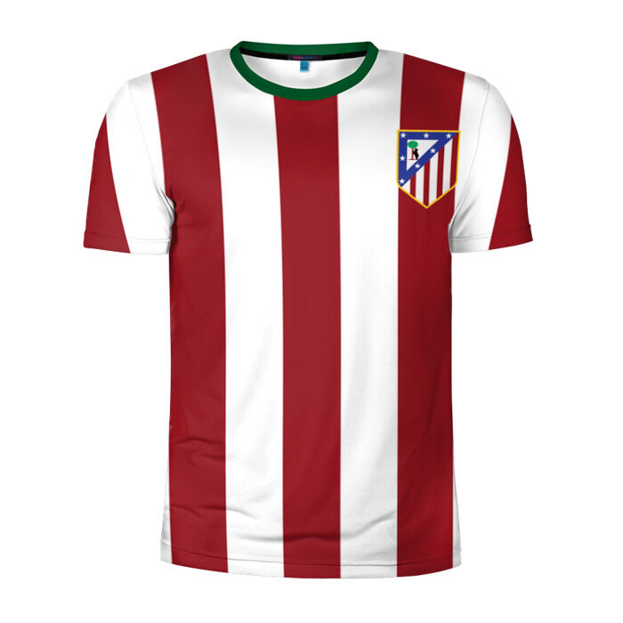 Мужская футболка 3D спортивная Атлетико Мадрид фото