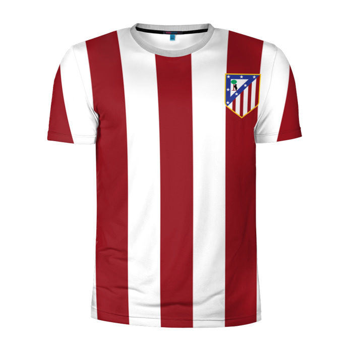 Мужская футболка 3D спортивная Атлетико Мадрид фото
