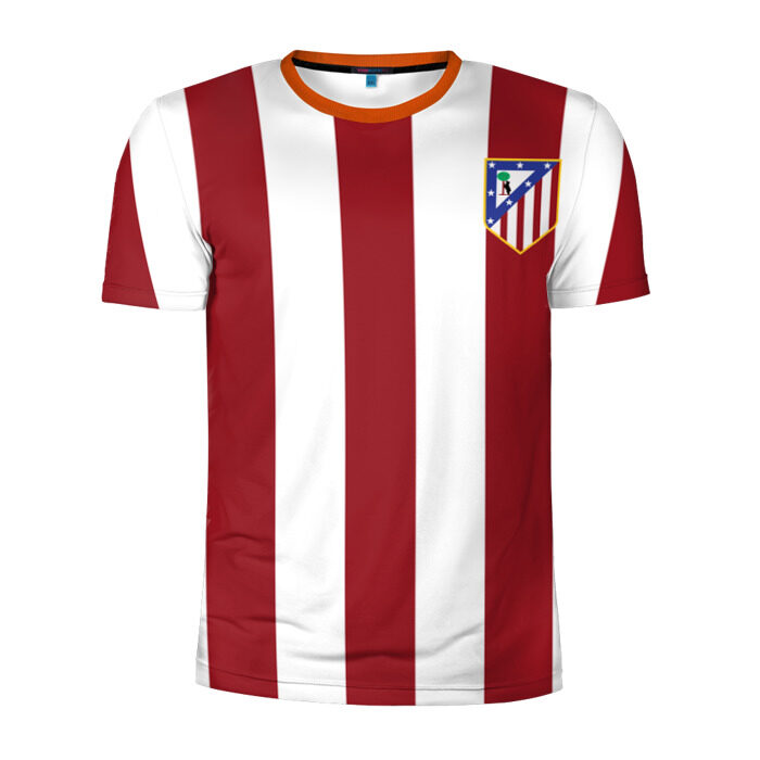 Мужская футболка 3D спортивная Атлетико Мадрид фото