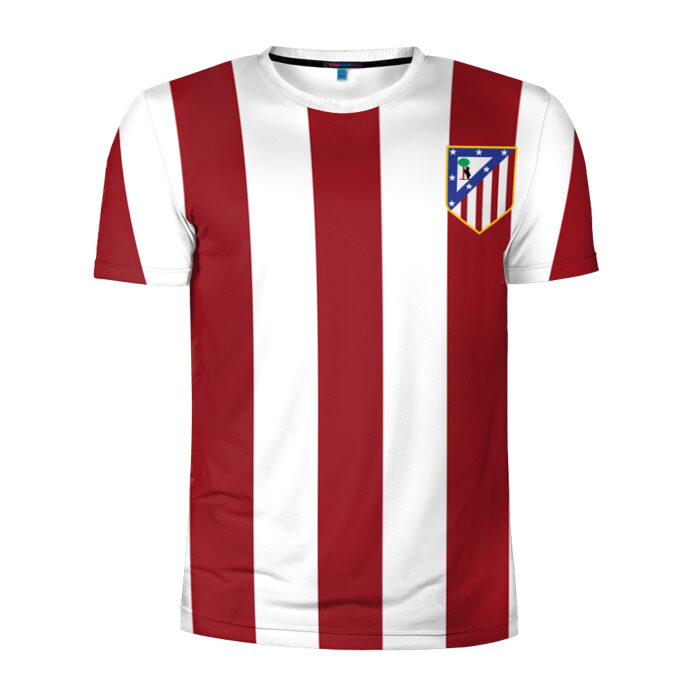 Мужская футболка 3D спортивная Атлетико Мадрид фото