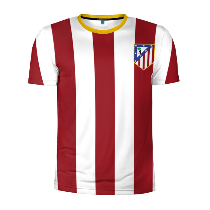 Мужская футболка 3D спортивная Атлетико Мадрид фото