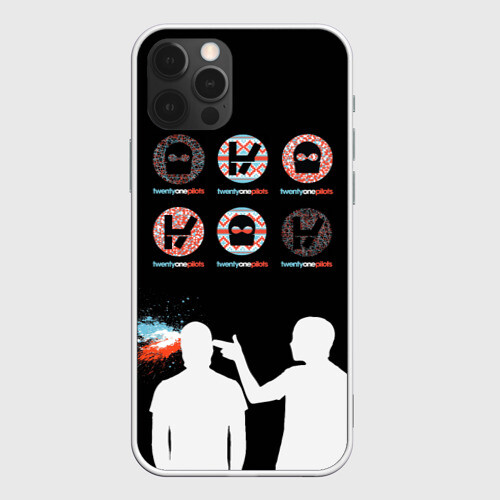 Чехол для iPhone 12 Pro Twenty one pilots фото