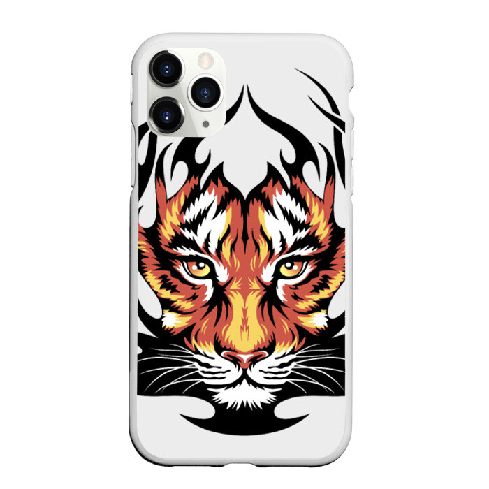 Чехол для iPhone 11 Pro матовый Король джунглей фото