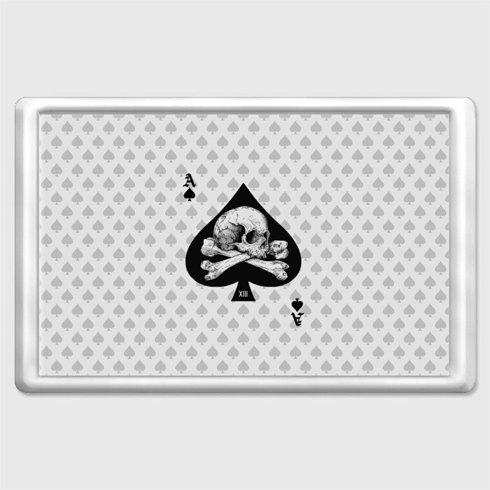 Магнит 45*70 Смертельный туз фото