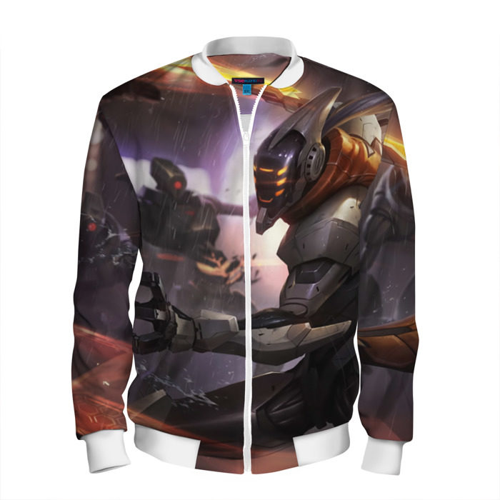 Мужской бомбер 3D LoL фото