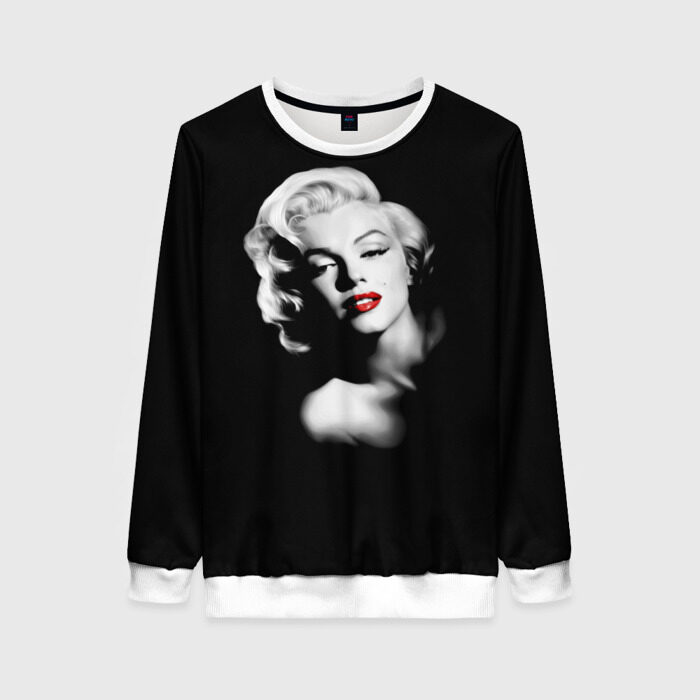 Женский свитшот 3D Мэрилин Монро фото