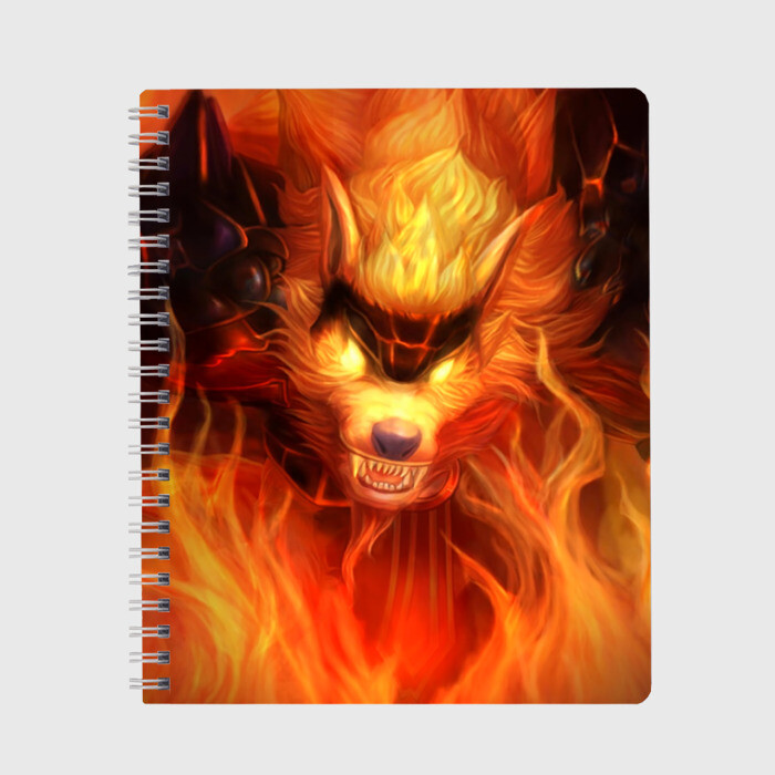 Тетрадь Fire Wolf фото
