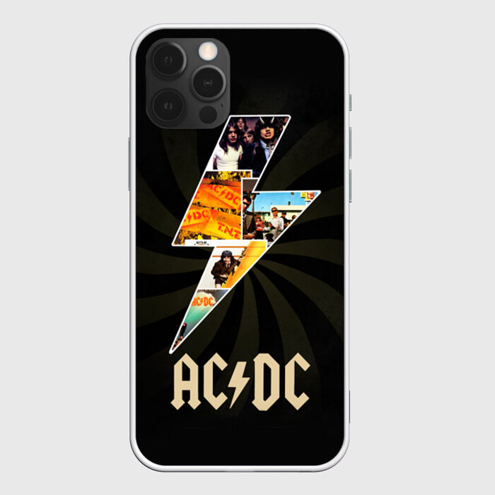 Чехол для iPhone 12 Pro Max AC DC 7 фото