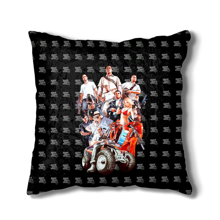 Подушка 3D GTA 5 фото
