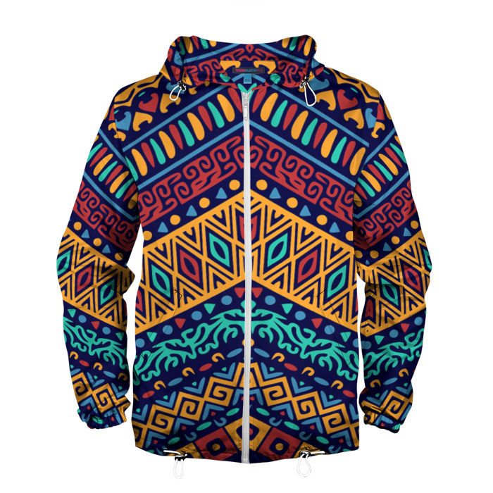 Мужская ветровка 3D Африка фото