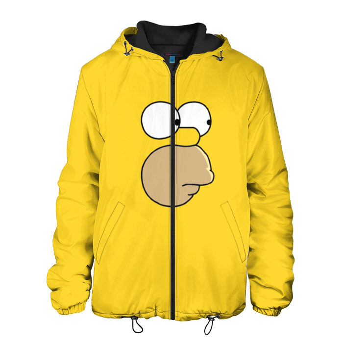 Мужская куртка 3D face gomer фото