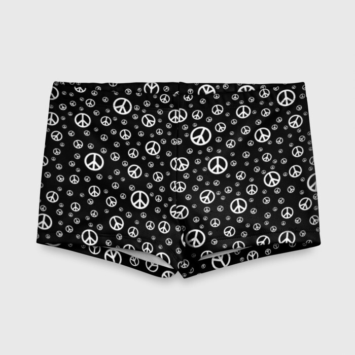 Детские купальные плавки 3D Peace Symbol фото