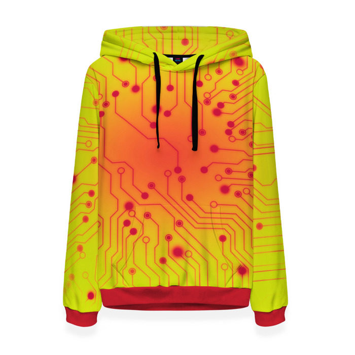 Женская толстовка 3D Нано Технологии фото