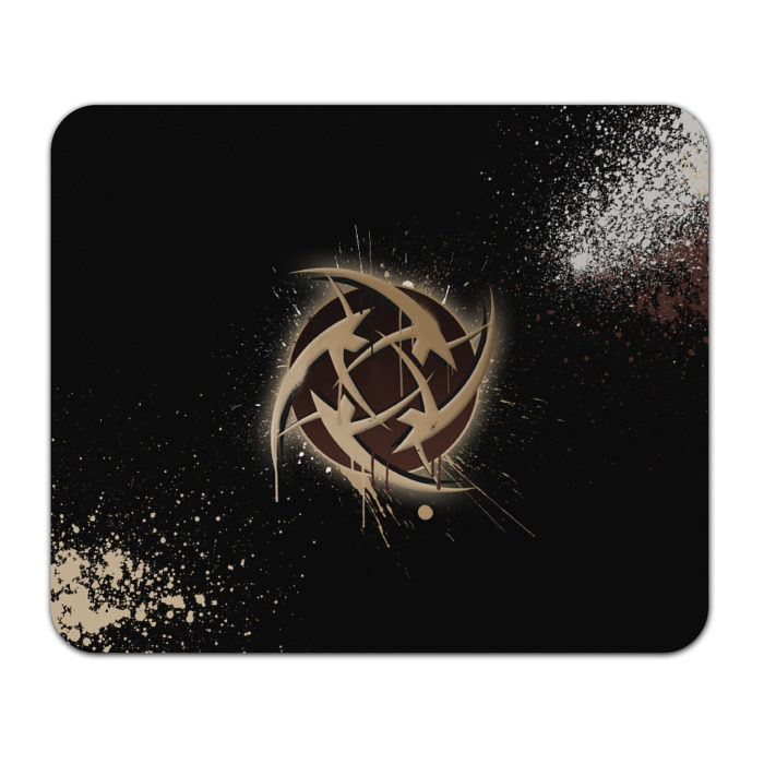 Коврик прямоугольный cs:go - NiP (Black collection) фото