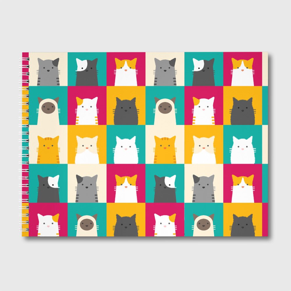 Альбом для рисования Котейки 3 фото