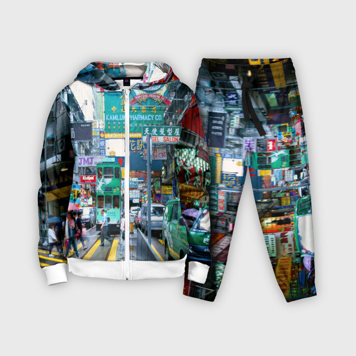 Детский костюм 3D Улица, Пекин, Китай фото