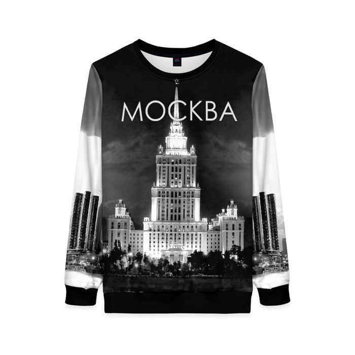 Женский свитшот 3D Москва фото
