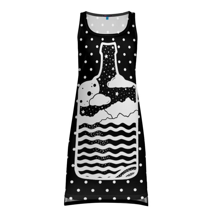 Платье-майка 3D Эликсир природы фото