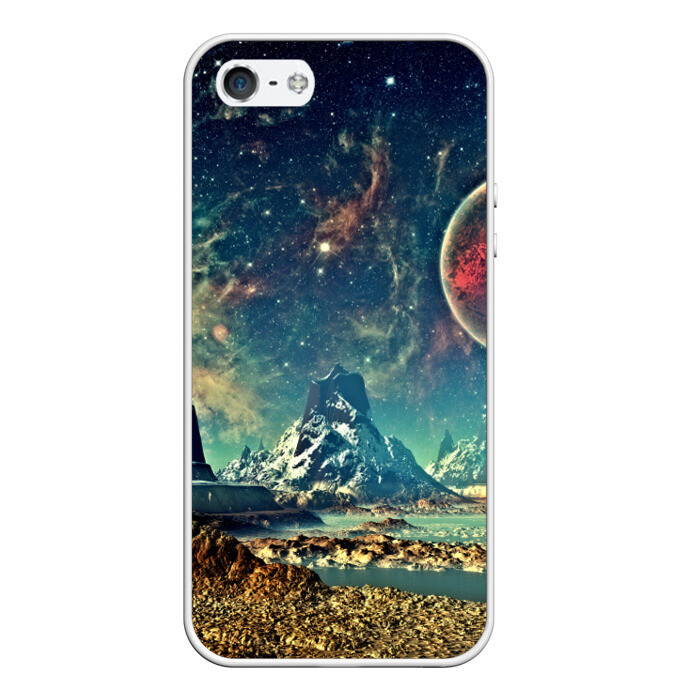 Чехол для iPhone 5/5S матовый Planeta фото