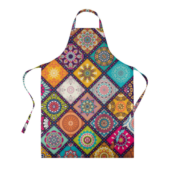 Фартук 3D Красивые узоры фото