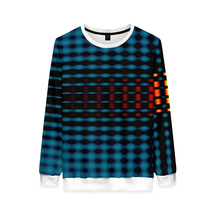 Женский свитшот 3D focal spot фото