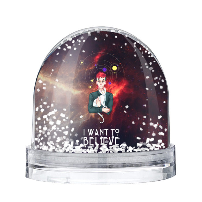 Снежный шар I want to believe фото