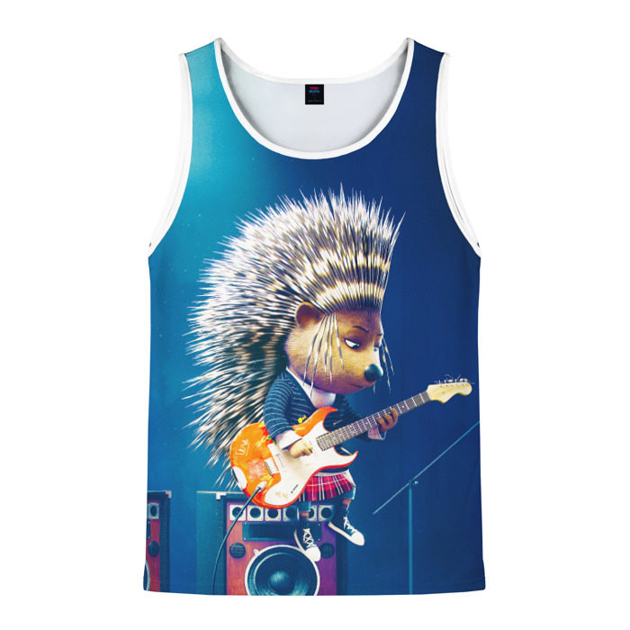 Мужская майка 3D Животный рок фото