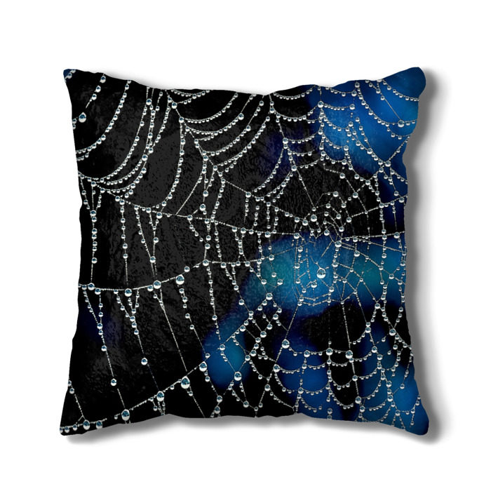 Подушка 3D Паутинка фото