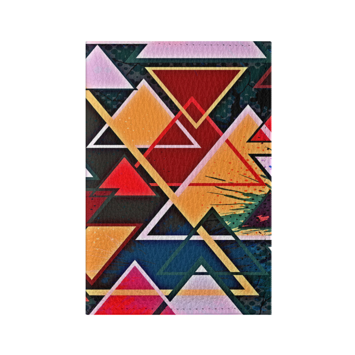 Обложка для паспорта матовая кожа similar triangles фото