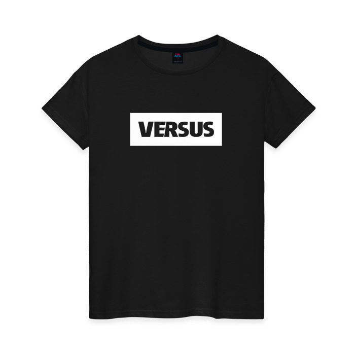 Женская футболка хлопок Versus Battle фото