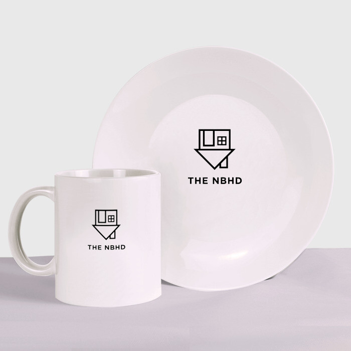 Набор: тарелка + кружка The Neighbourhood фото
