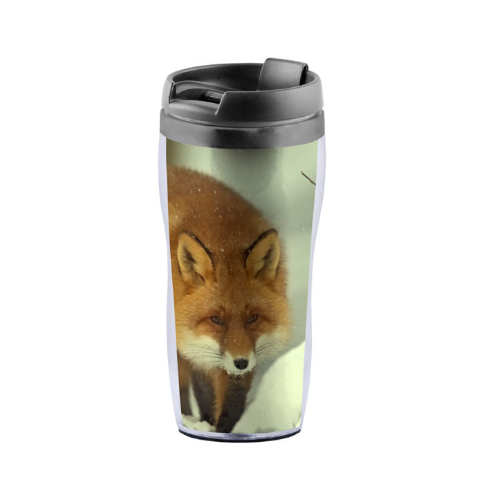 Термокружка-непроливайка Лиса фото