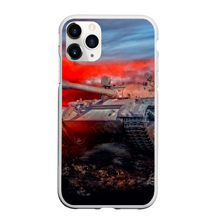 Чехол для iPhone 11 Pro матовый Tank фото