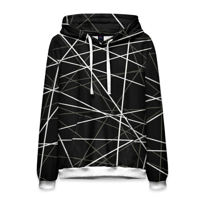 Мужская толстовка 3D geometry texture фото