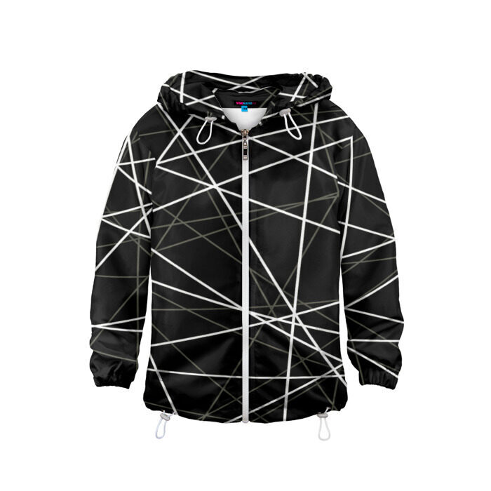 Детская ветровка 3D geometry texture фото